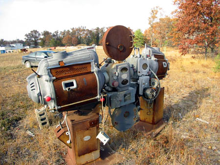 Galaxy Drive-In Theatre - Projectors - Photo From Water Winter Wonderland
